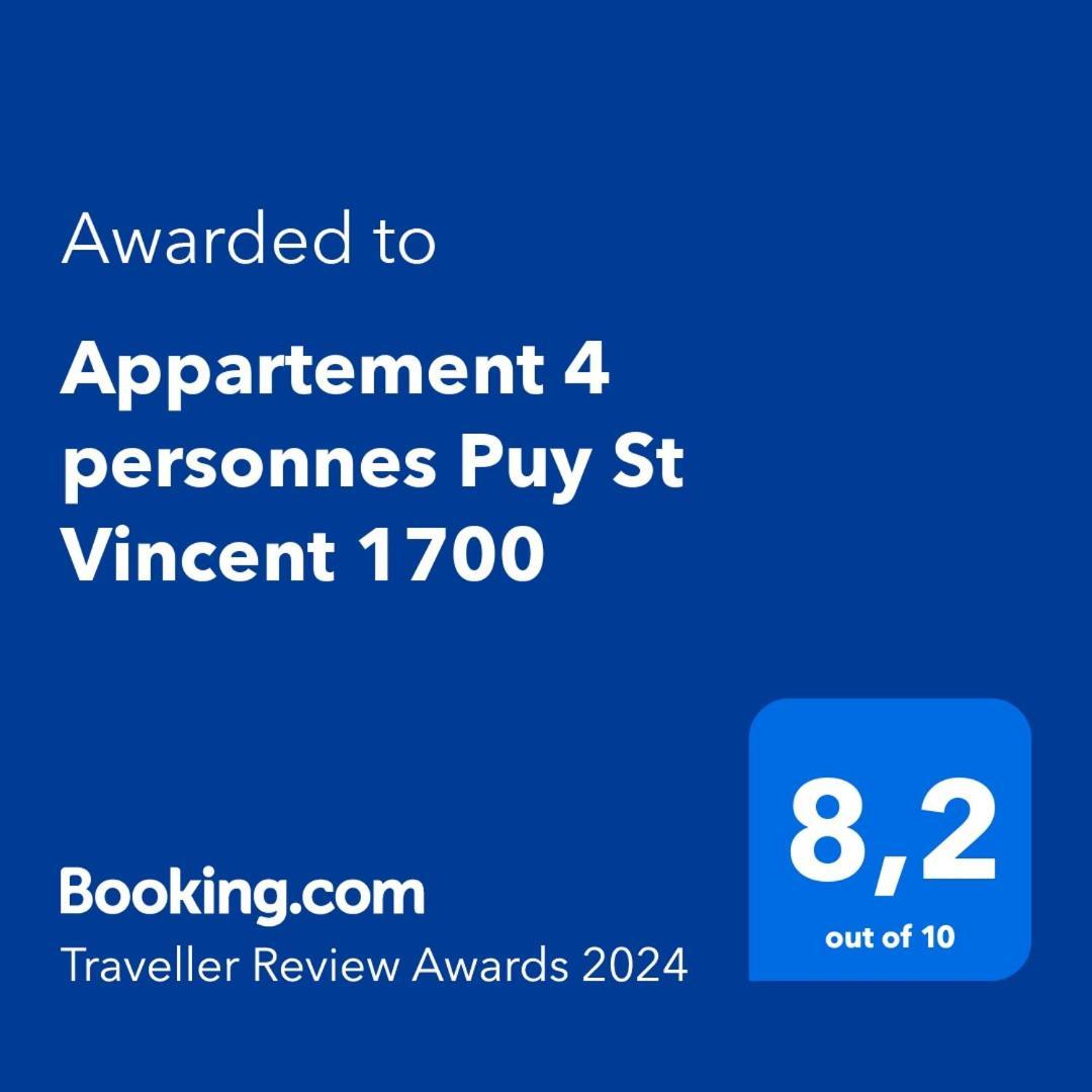 Appartement 4 Personnes Puy St Vincent 1700 Puy-Saint-Vincent Buitenkant foto